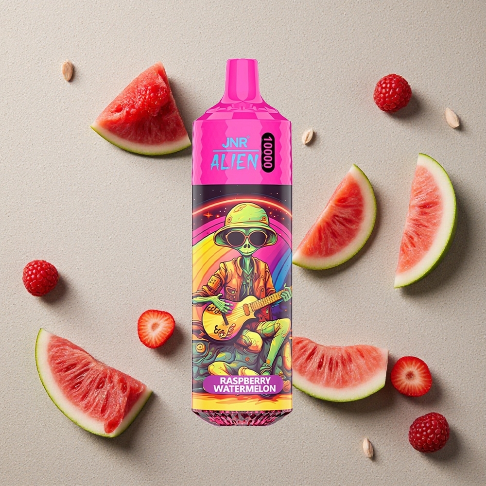 JNR Alien 10000 Puffs Himbeere Wassermelone vapes großhandel Österreich 850mAh RGB LED