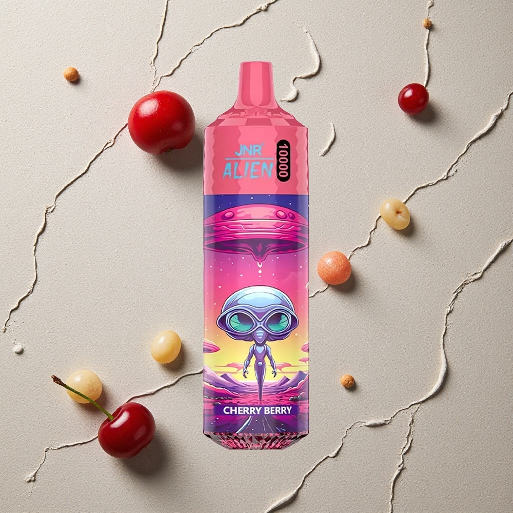 JNR Alien 10000 Puffs Kirsch-Beere vapes großhandel Österreich 850mAh RGB LED