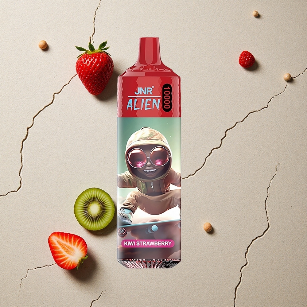 JNR Alien 10000 Puffs Kiwi-Erdbeere vapes großhandel Österreich 850mAh Type-C