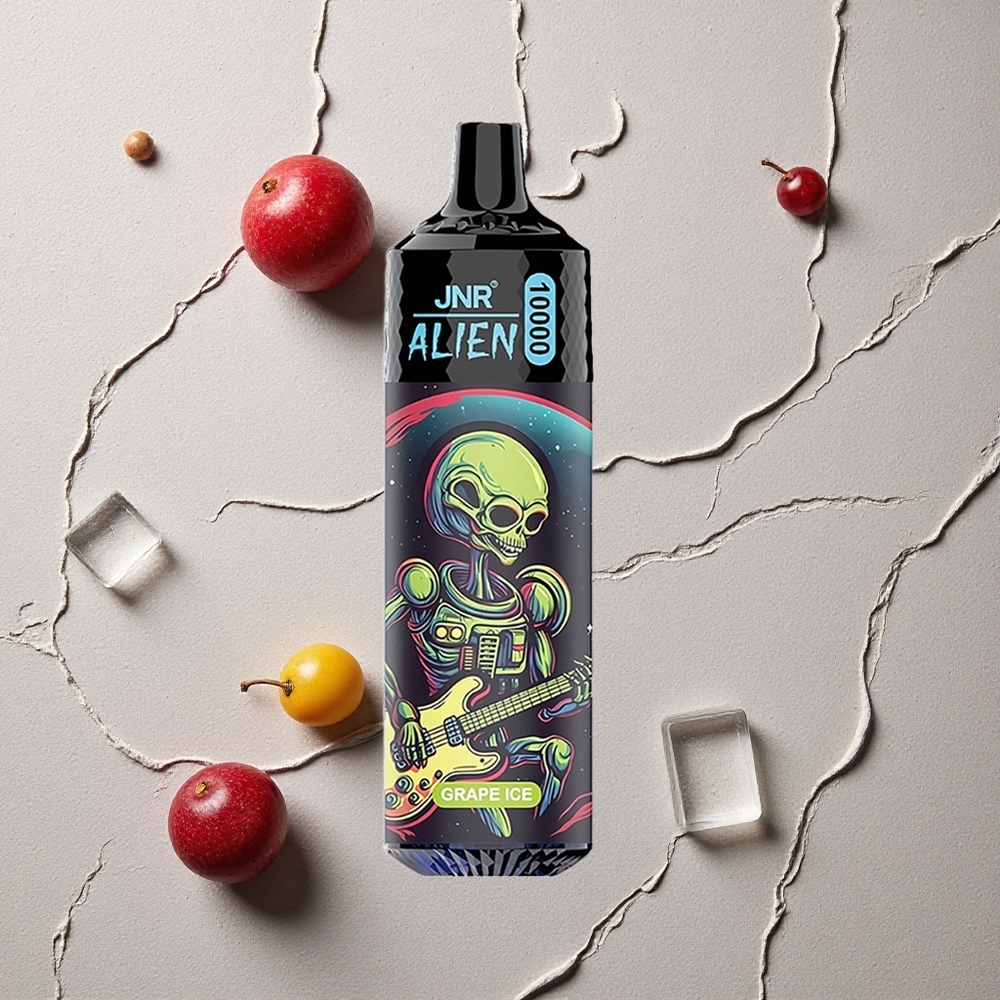 JNR Alien 10000 Puffs Trauben-Eis vapes großhandel Österreich 850mAh RGB