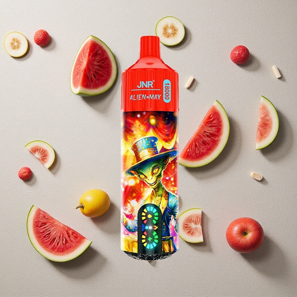 JNR Alien Max 18000 Puffs Wassermelone-Eis vapes großhandel Österreich Dual Mesh Coil & Dual Core