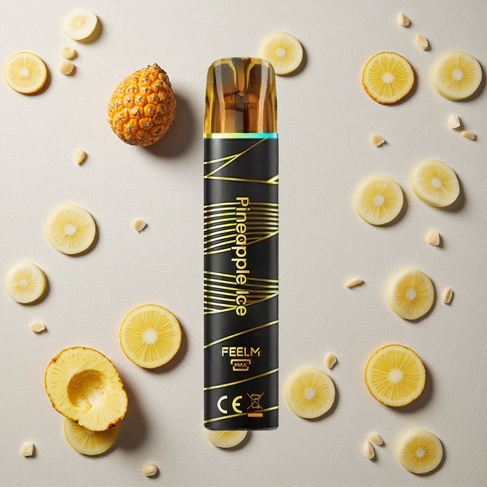 JNR Black&Golden 600+200 Puffs Ananas-Eis vapes großhandel Österreich 550mAh 2ml