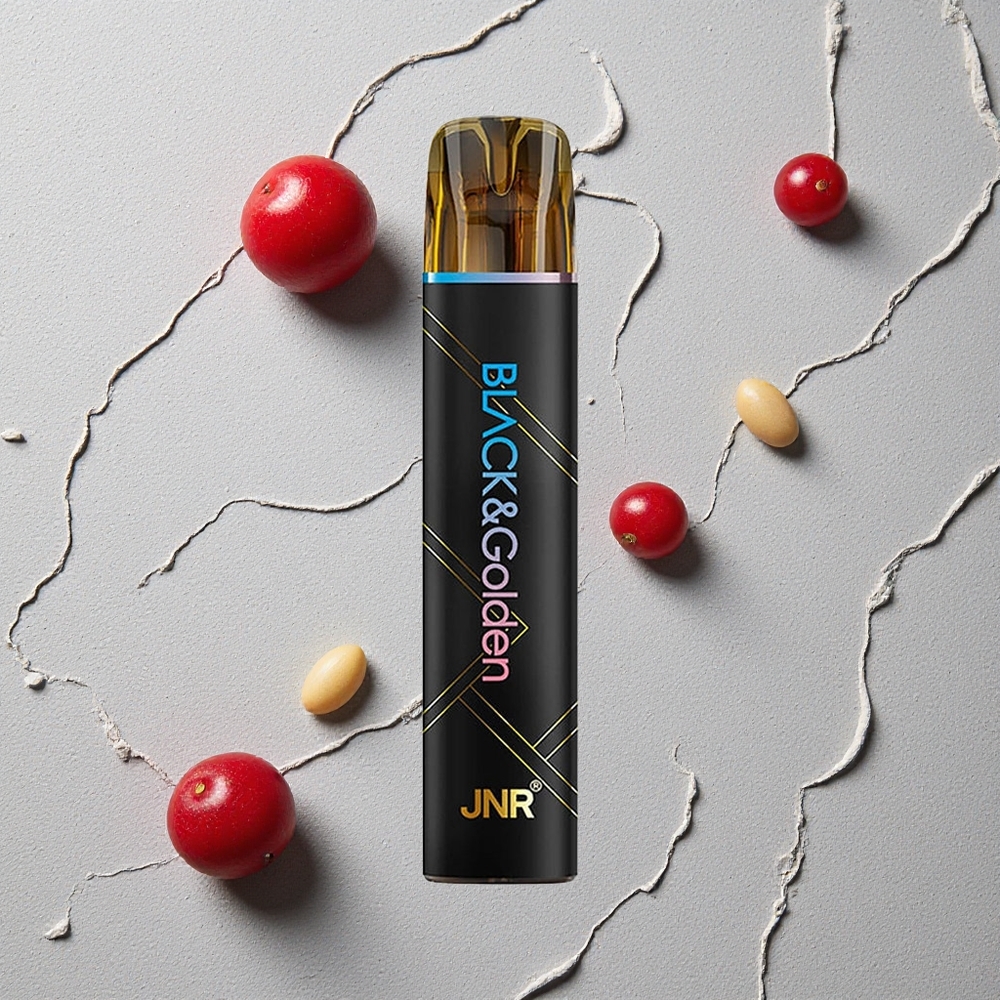 JNR Black&Golden 600+200 Puffs Blaue Himbeere-Kirsche vapes großhandel Österreich 550mAh 2ml