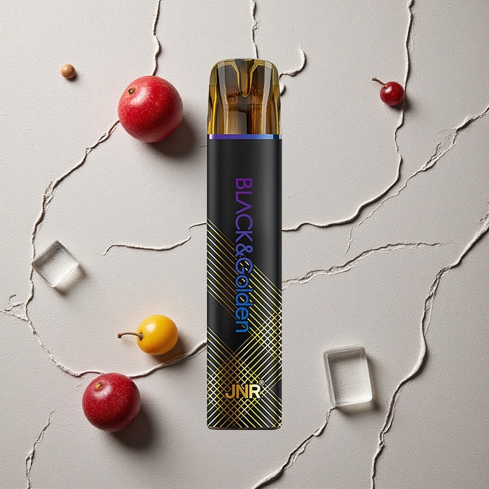 JNR Black&Golden 600+200 Puffs Weintraube Eis vapes großhandel Österreich 550mAh 2ml