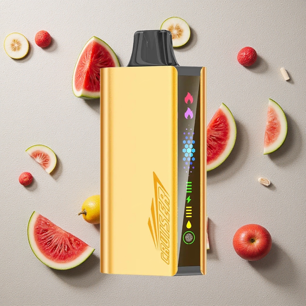 JNR Cruiser 12000 Puffs Wassermelone-Eis vapes großhandel Österreich 3500 mAh Akku Dual-Mesh-Coil