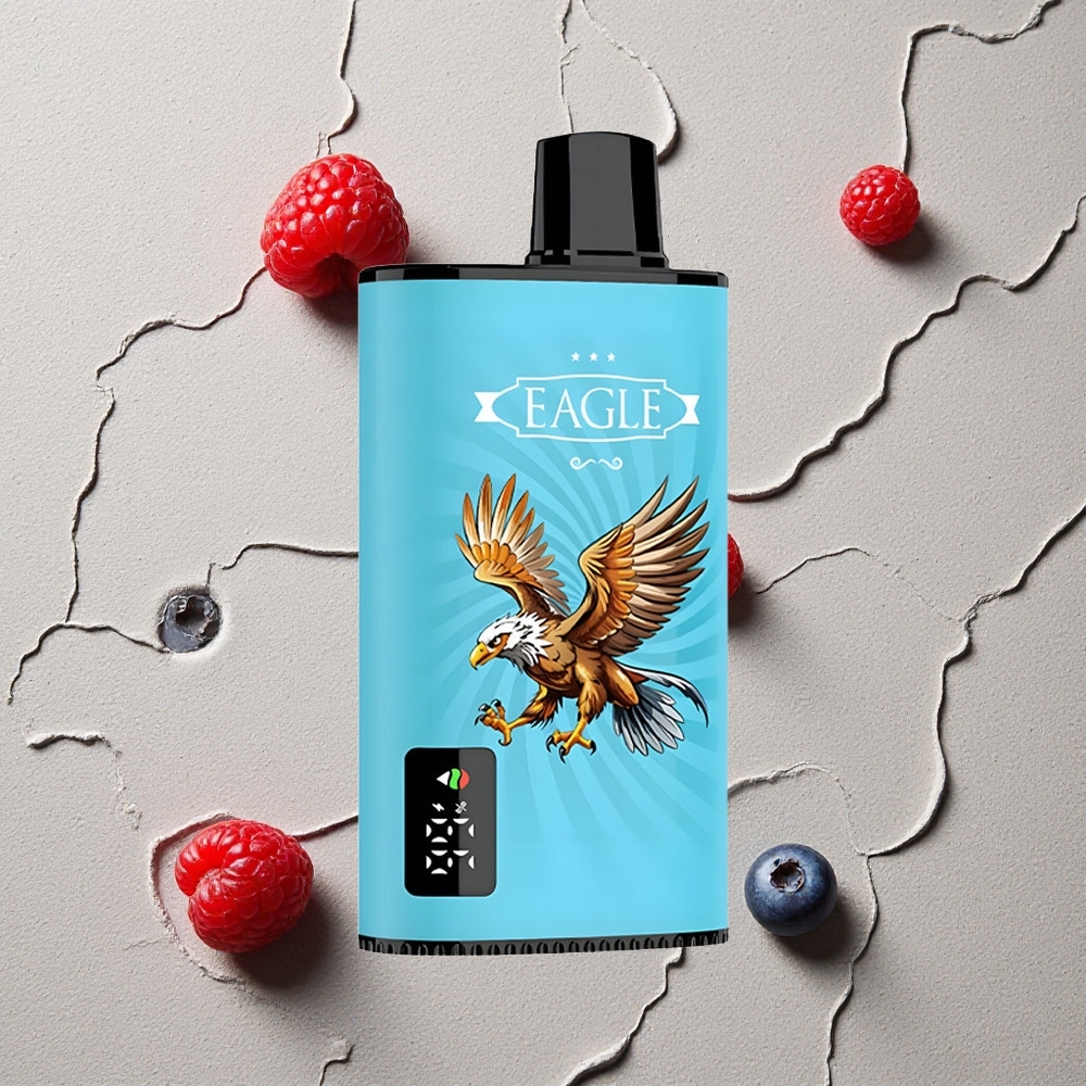 JNR EAGLE Smart 23000 Puffs Blaubeere-Sauer-Himbeere vapes großhandel Österreich Digitales Display Typ-C-Ladeanschluss