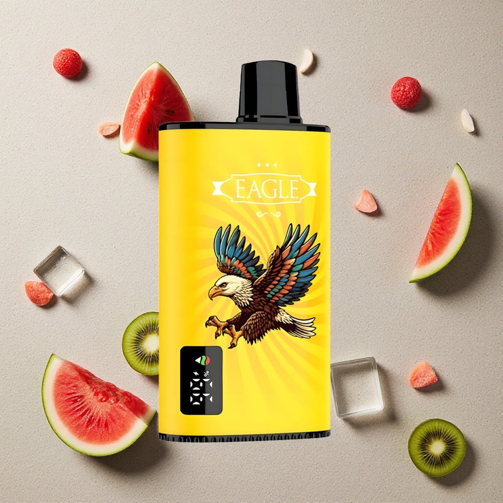 JNR EAGLE Smart 23000 Puffs Kiwi Wassermelone Eis vapes großhandel Österreich mit Digitalem Display & 25ml e-Liquid