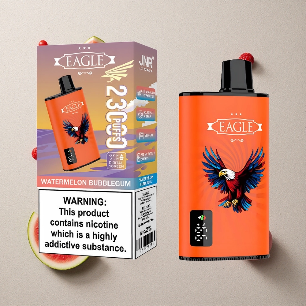 JNR EAGLE Smart 23000 Puffs Wassermelone Bubblegum vapes großhandel Österreich Digitales Display 750mAh