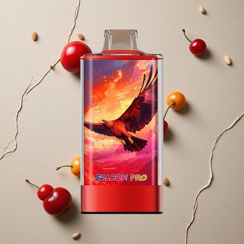 JNR Falcon Pro 28000 30ml Kirsch-Cola Vapes Großhandel Österreich Dual Mesh Coil