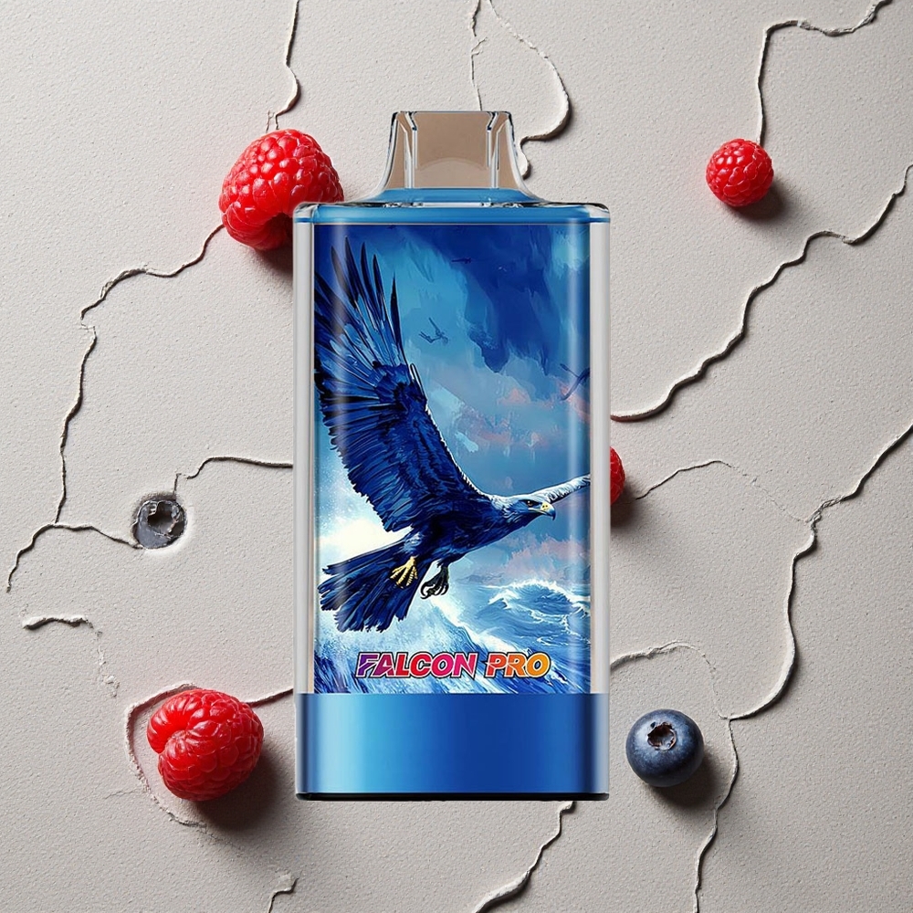 JNR Falcon Pro 28000 Blaubeere-Sauer-Himbeer Vapes Großhandel Österreich 30ml vorgefüllt Dual Mesh Coil