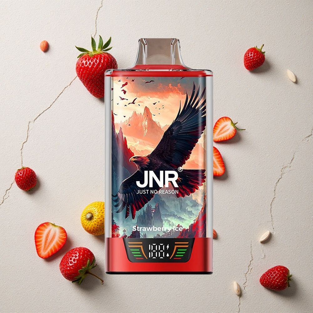 JNR Falcon Pro 28000 Erdbeer-Eis Vapes Großhandel Österreich 30ml vorgefüllt 950mAh