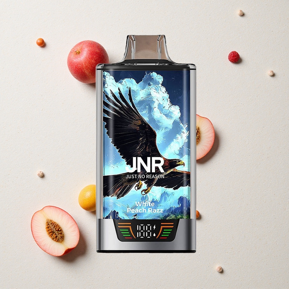 JNR Falcon Pro 28000 Weißer Pfirsich Himbeere vapes großhandel Österreich 30ml 950mAh