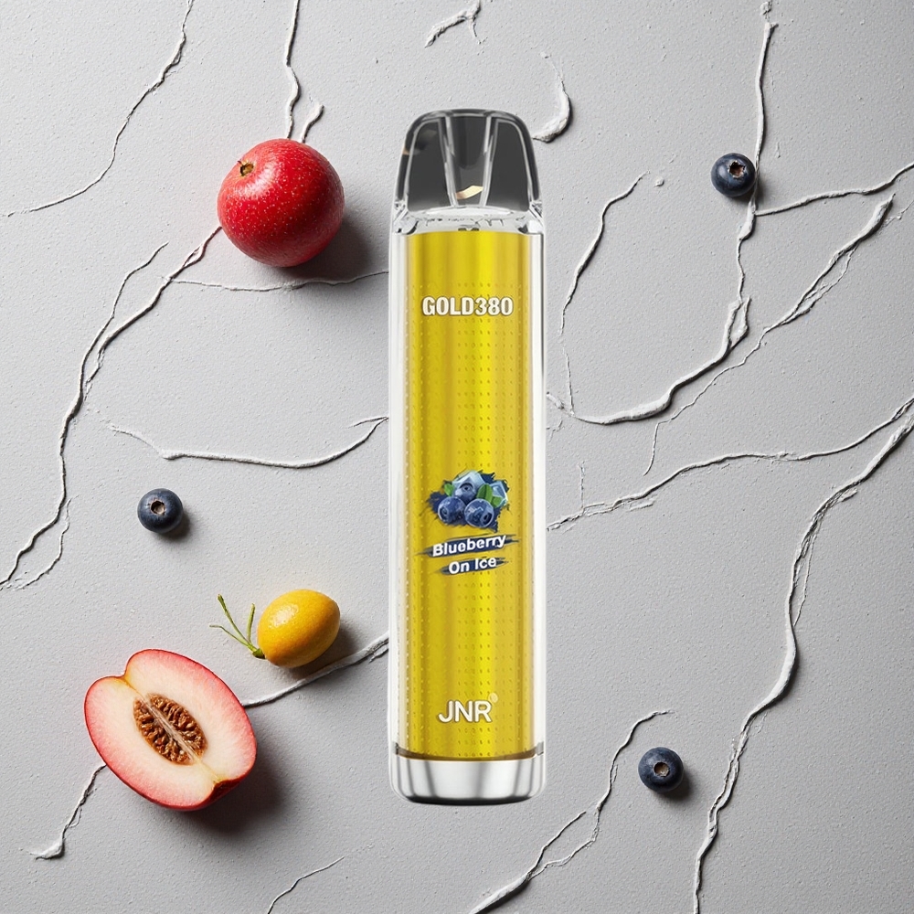 JNR Gold380 6000 Puffs Blaubeere Eis vapes großhandel Österreich 1500mAh 13ml