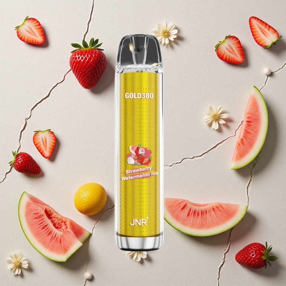 JNR Gold380 6000 Puffs Erdbeer Wassermelone Eis Einweg-Vape 1500mAh vapes großhandel Österreich