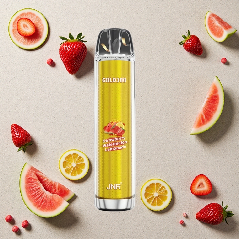 JNR Gold380 6000 Puffs Erdbeer Wassermelone Limonade vapes großhandel Österreich 1500mAh 13ml