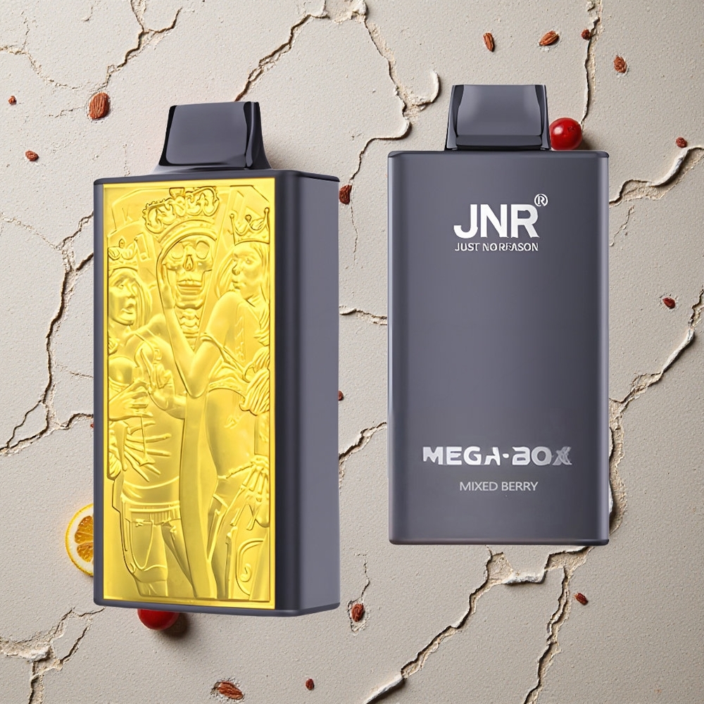 JNR Mega Box 25000 Puffs Beerenmix Einweg-Vape 30ml E-Liquid vapes großhandel Österreich Dual Mesh Coil