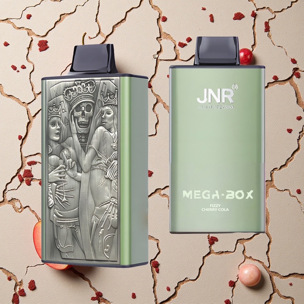 JNR Mega Box 25000 Puffs Brausende Kirsche Cola Vape vapes großhandel Österreich 30ml E-Liquid Kapazität