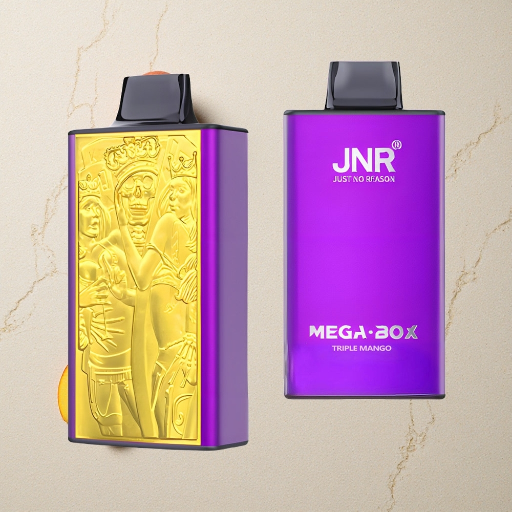JNR Mega Box 25000 Puffs Dreifach Mango Einweg-Vape 30ml E-Liquid vapes großhandel Österreich