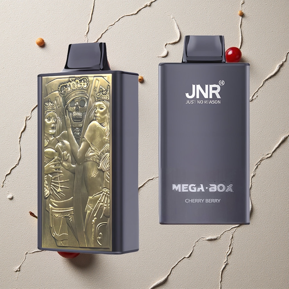 JNR Mega Box 25000 Puffs Kirsch-Beere vapes großhandel Österreich Dual Mesh Coil & Dual Core