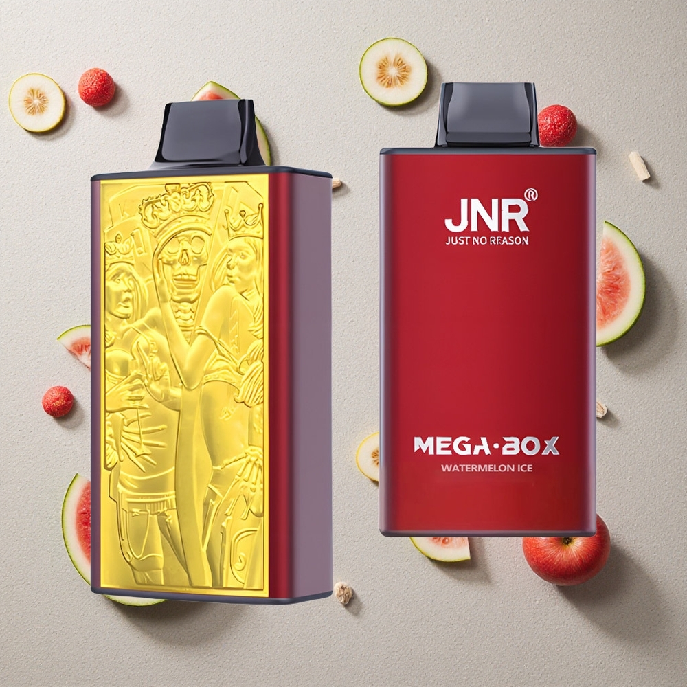 JNR Mega Box 25000 Puffs Wassermelone-Eis vapes großhandel Österreich Dual Mesh Coil