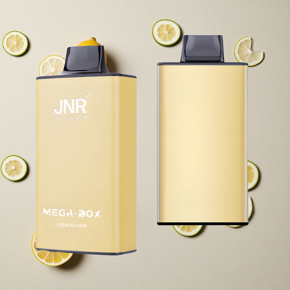 JNR Mega Box 25000 Puffs Zitrone & Limette Einweg-Vape 30ml E-Liquid vapes großhandel Österreich