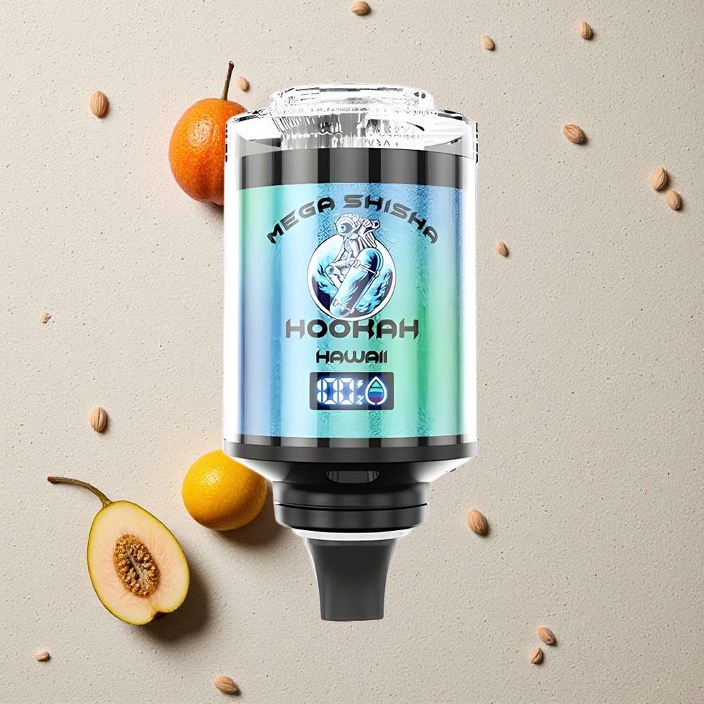 JNR Mega Shisha Hookah 100K Desktop Kompatibilität Hawaii vapes großhandel Österreich 60ml E-Liquid Kapazität 2200mAh Akku