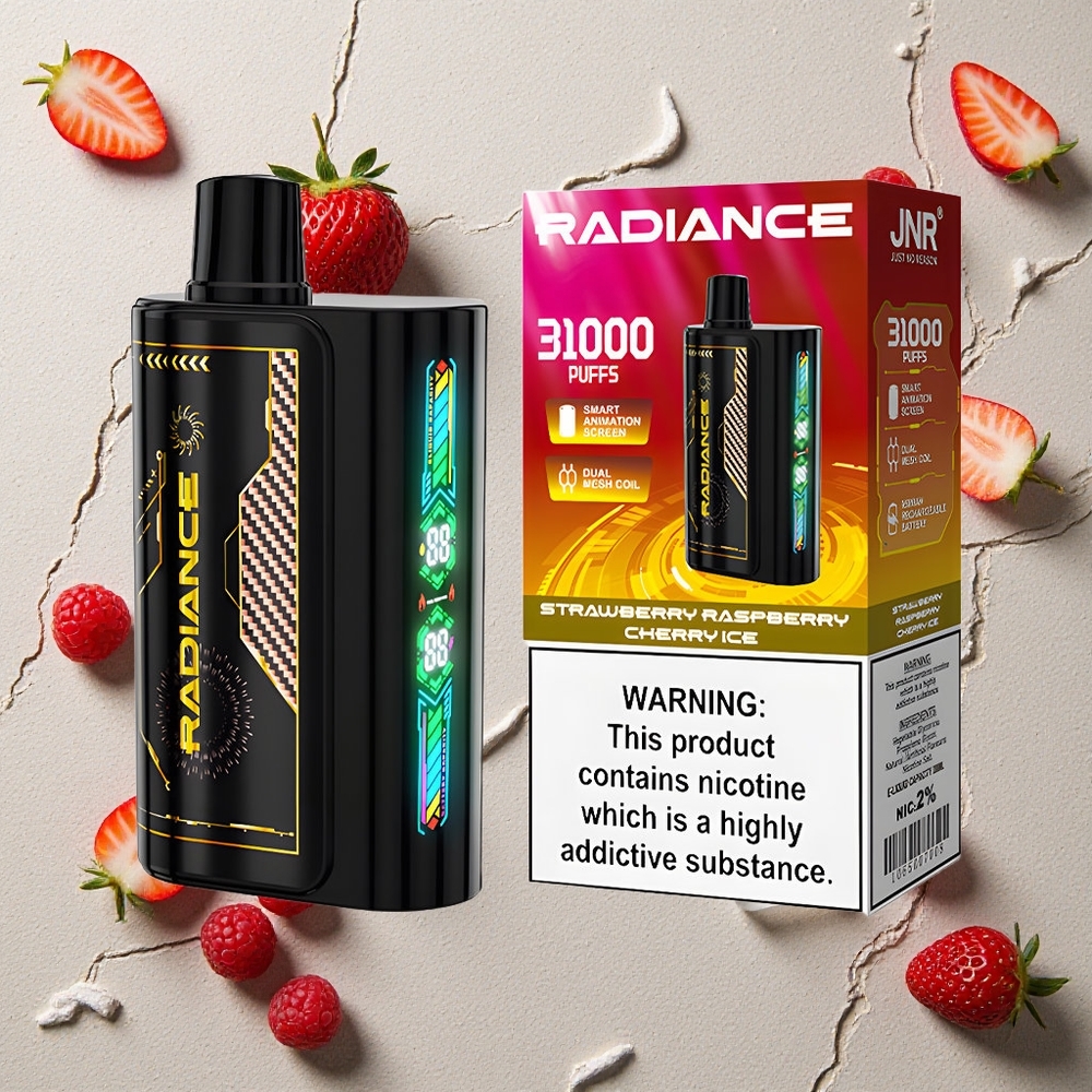 JNR Radiance 31000 Puffs Erdbeere Himbeere Kirsche Eis vapes großhandel Österreich 28ml E-Liquid