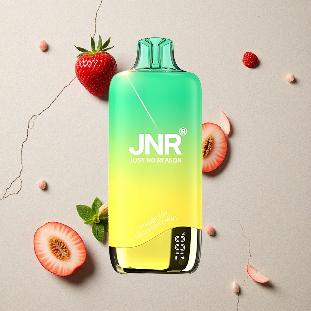 JNR Rainbow 10500 Puffs Erdbeere Pfirsichminze vapes großhandel Österreich 18ml Tank 600mAh