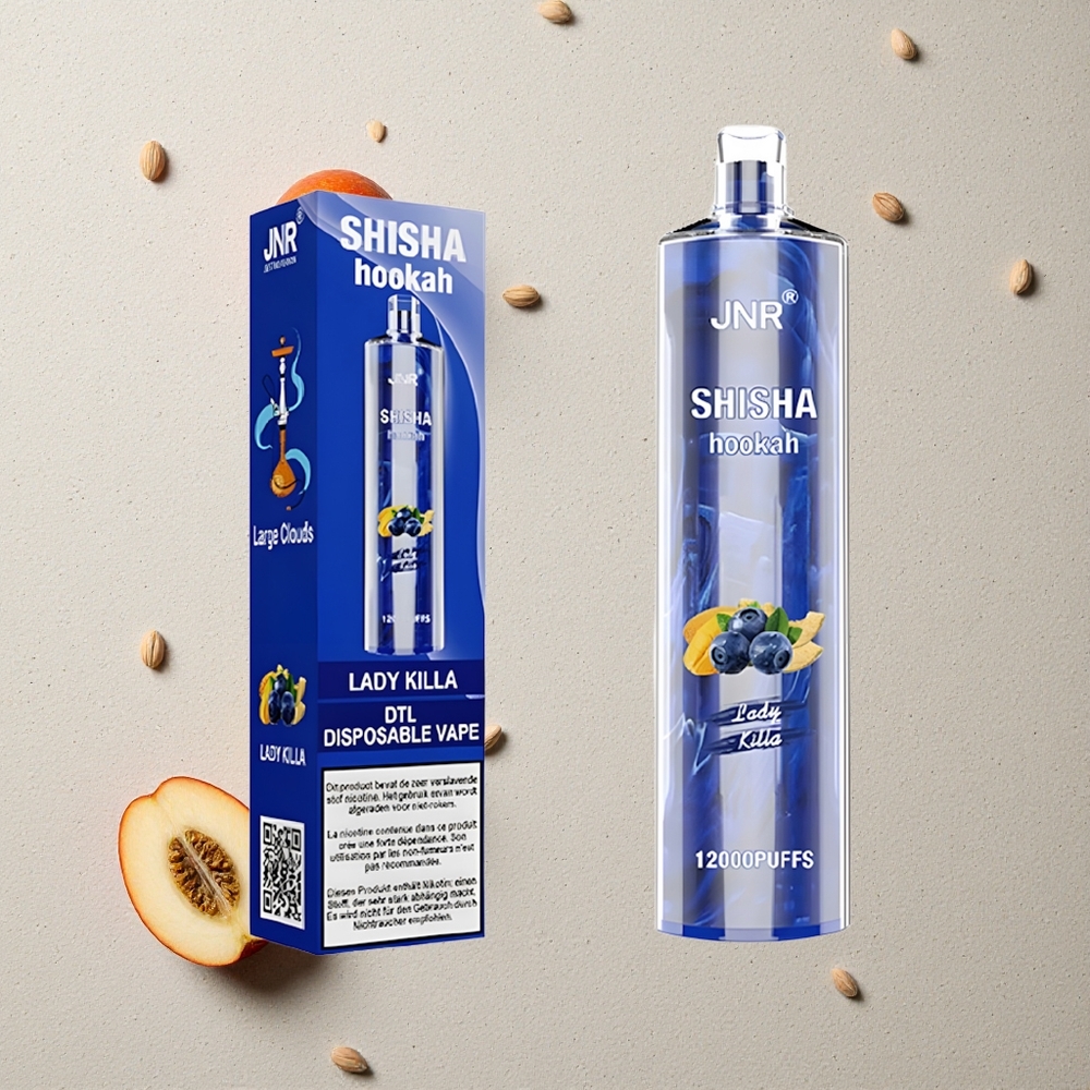 JNR Shisha Hookah 12000 Puffs Lady Killa (Geschmack) vapes großhandel Österreich 24ml E-Liquid 750mAh