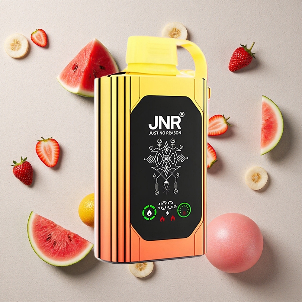 JNR Shisha Hookah Box 20500 Puffs Wassermelone Erdbeere Bubblegum vapes großhandel Österreich HD Display 1000mAh