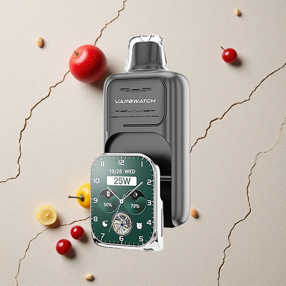 JNR Vape Watch 30000 Puffs Dreierbeere vapes großhandel Österreich Dual Mesh Coil 19mL