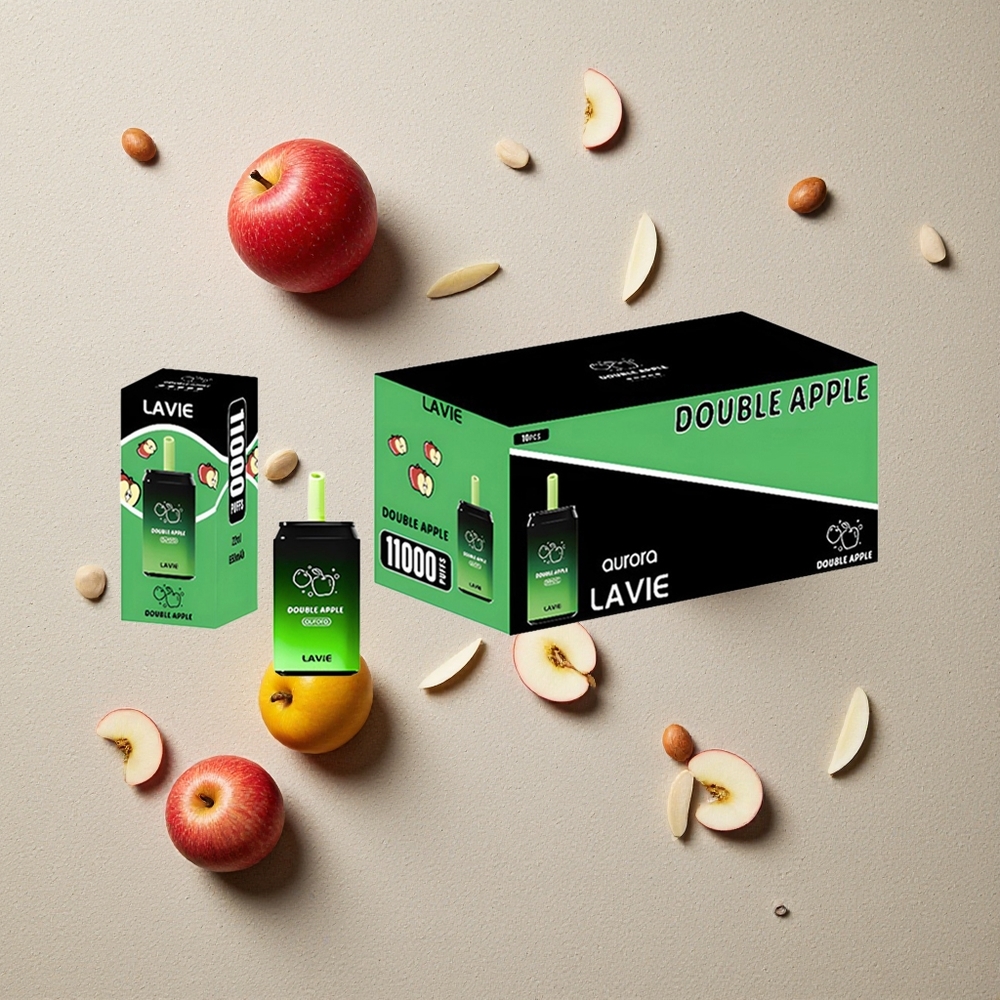 LAVIE Aurora 11000 Puffs Doppelapfel vapes großhandel Österreich 22ML 650mAh
