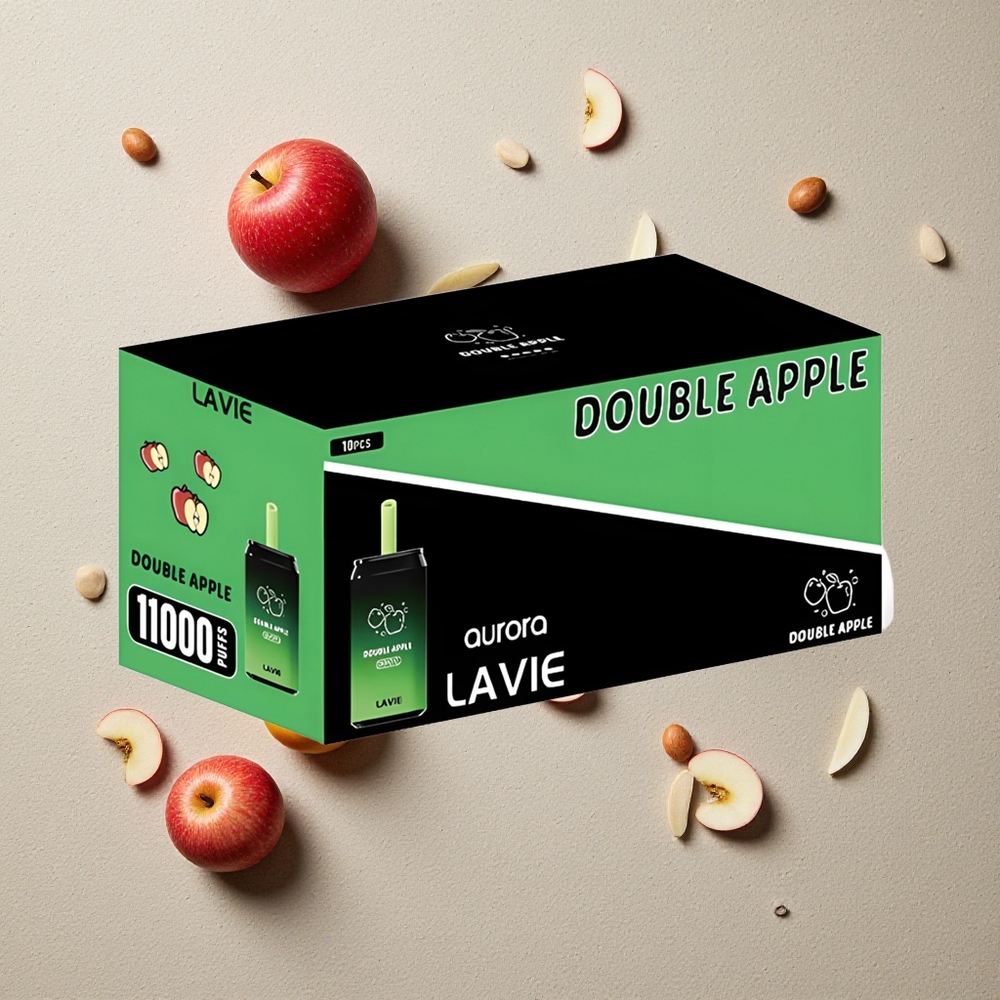 LAVIE Aurora 11000 Puffs Doppelapfel vapes großhandel Österreich 22ML 650mAh