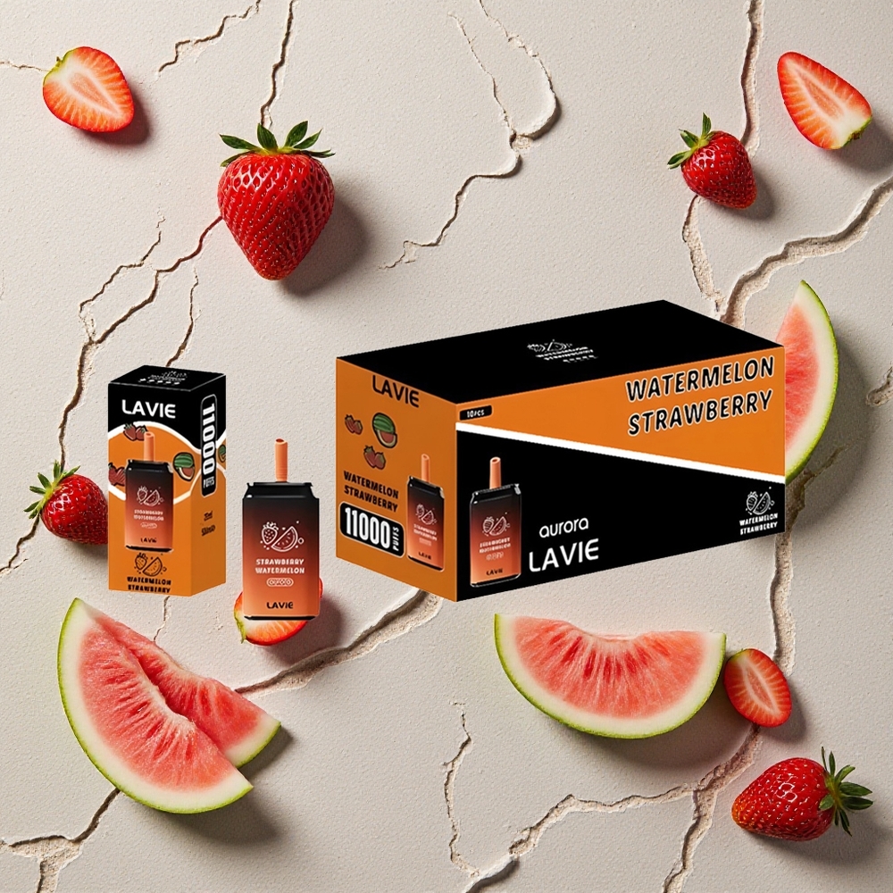 LAVIE Aurora 11000 Puffs Erdbeer Wassermelone vapes großhandel Österreich 22ML 650mAh