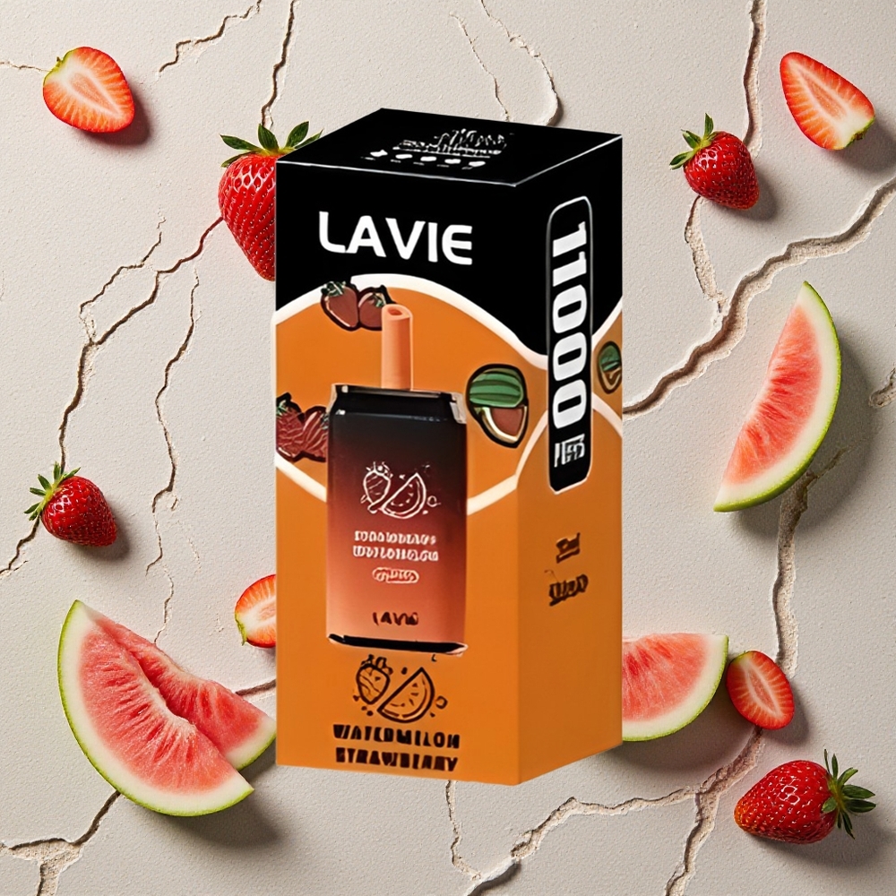 LAVIE Aurora 11000 Puffs Erdbeer Wassermelone vapes großhandel Österreich 22ML 650mAh