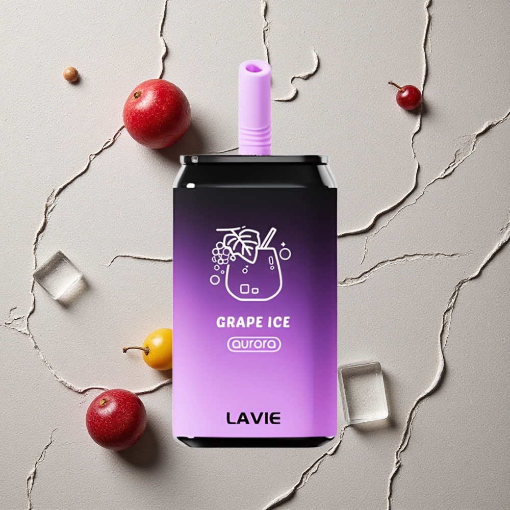 LAVIE Aurora 11000 Puffs Trauben-Eis vapes großhandel Österreich 22ML Typ-C