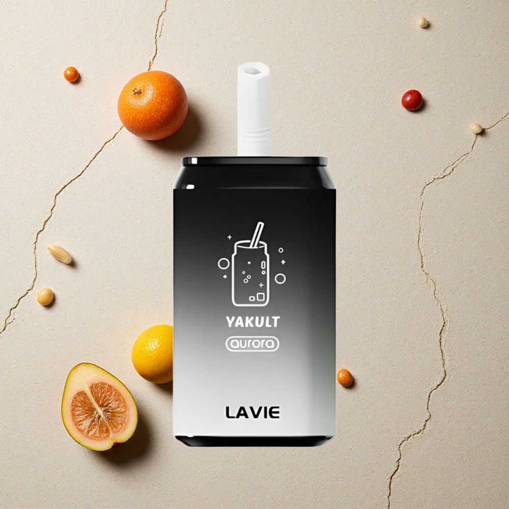 LAVIE Aurora 11000 Puffs Yakult (Geschmack) vapes großhandel Österreich 22ML Kapazität Typ C Aufladbar