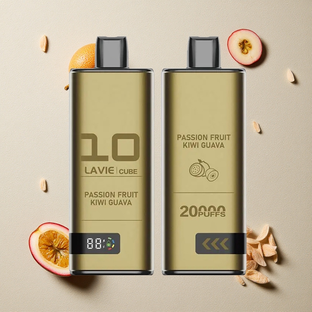 Lavie Cube 20000 Puffs Einweg-Vape Passionsfrucht Kiwi Guave vapes großhandel Österreich 28ML