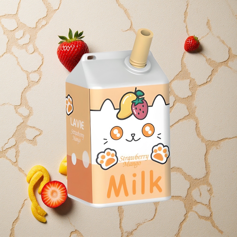 LAVIE Milk 7000 Puffs Erdbeere Mango vapes großhandel Österreich 16ML 600mAh