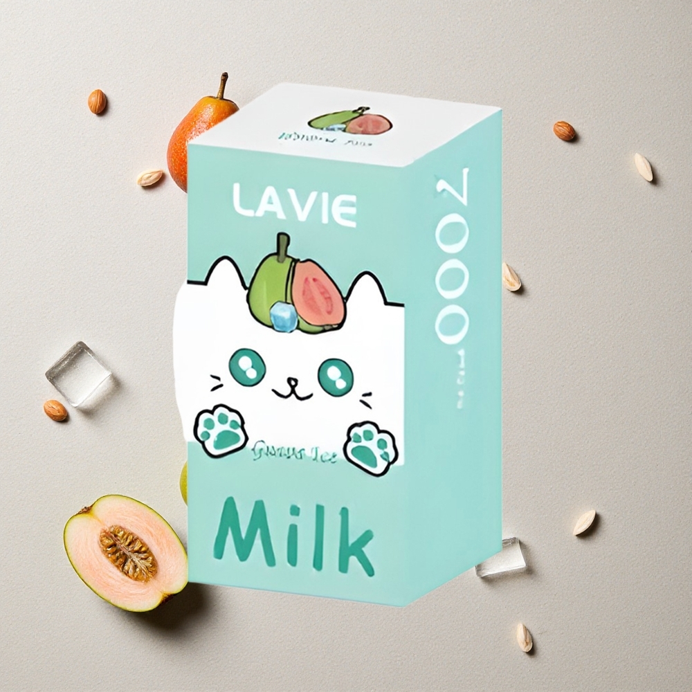 LAVIE Milk 7000 Puffs Guava-Eis vapes großhandel Österreich 16ML 600mAh