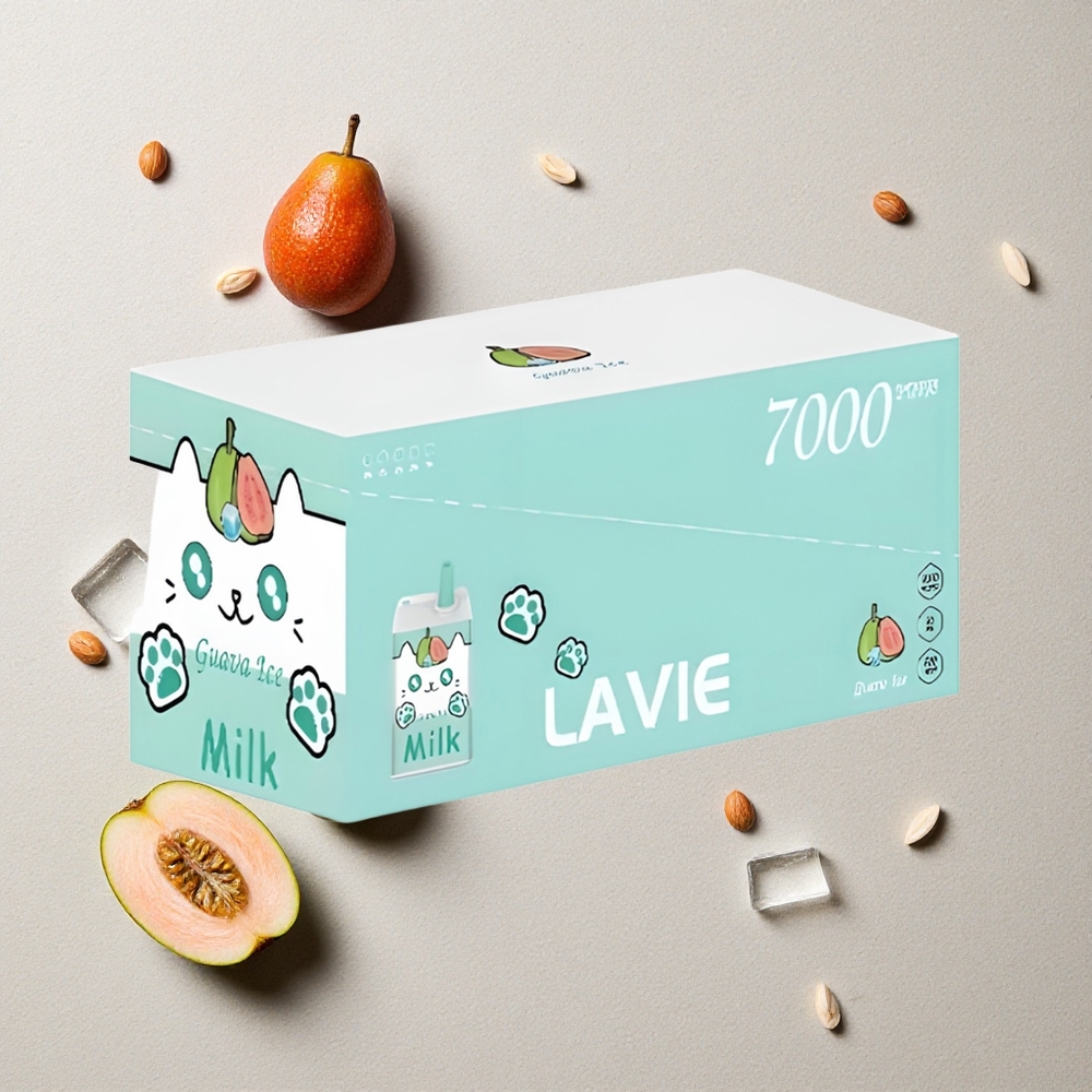 LAVIE Milk 7000 Puffs Guava-Eis vapes großhandel Österreich 16ML 600mAh