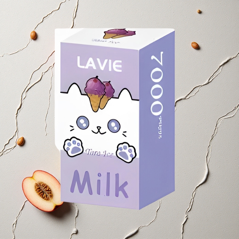 LAVIE Milk 7000 Puffs Taro-Eis vapes großhandel Österreich 16ML 600mAh